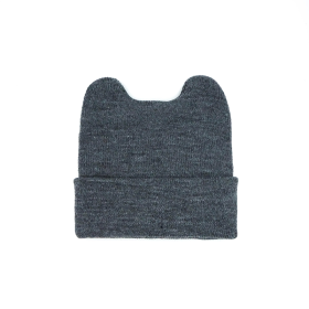 Grey Baby Cute Ear Cap