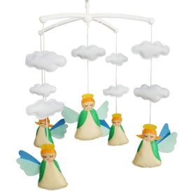 [Happy Angel] Creative Crib Mobile Handmade Baby Crib Musical Mobile