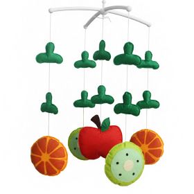 [Fresh Fruit] Baby Crib Mobile Music Box Holder with Toys