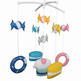 Baby's Friend Creative Crib Mobile Crib Decorations Cute Musical Mobile