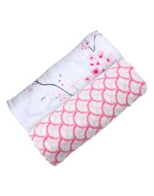 ORGANIC SWADDLE SET - SAKURA