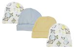 Baby Boys Caps (Pack of 4)